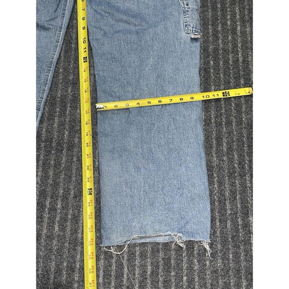 Vintage Polo Jeans Co. Ralph Lauren Men‎ Blue Carpenter Denim Jeans Baggy 31x28 - Picture 7 of 8